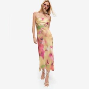 SOLADO Tie Dye Slip Dress